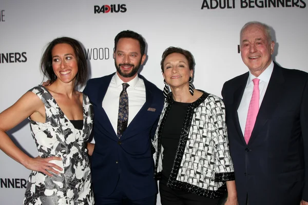 Hermana, Nick Kroll, Lynn Korda Kroll, Jules B. Kroll — Foto de Stock