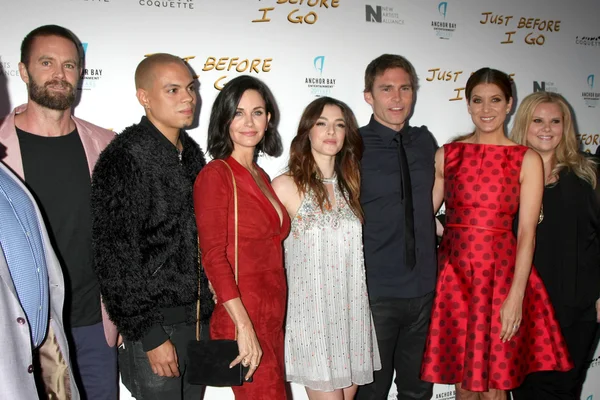 Garret Dillahunt, Evan Ross, Courteney Cox, Olivia Thirlby, Seann William Scott, Kate Walsh — Zdjęcie stockowe