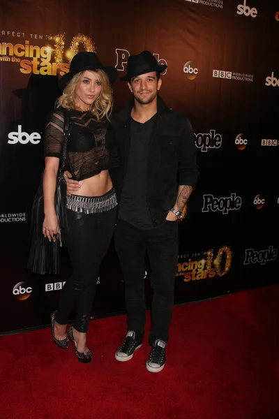 BC Jean, aka Brittany Jean Carlson, Mark Ballas — Zdjęcie stockowe