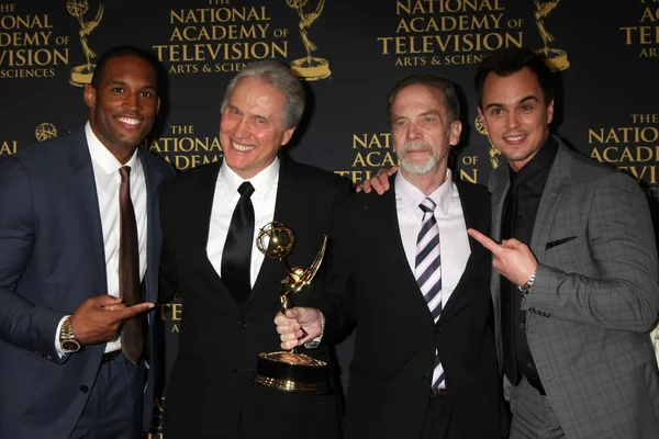 Lawrence Saint-Victor, Gordon Sweeney, desconhecido, Equipe técnica excepcional, Careca e Bonito, Darin Brooks — Fotografia de Stock