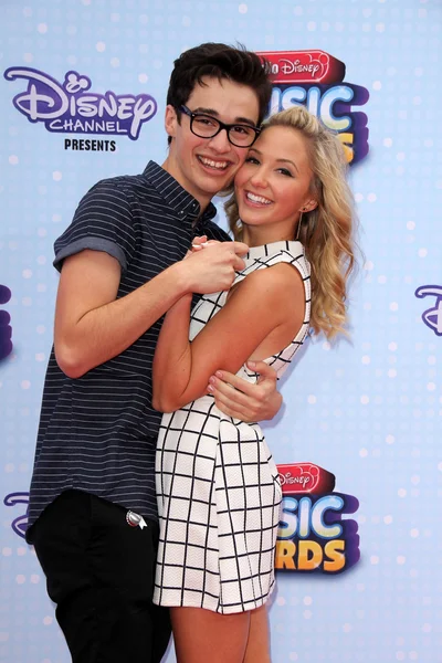 Joey Bragg, Audrey Whitby — Zdjęcie stockowe