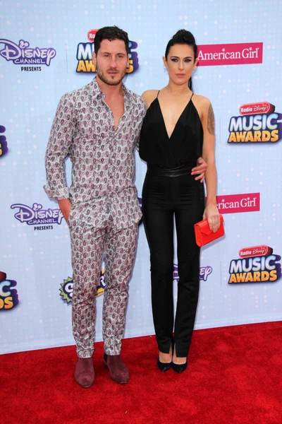 Valentin Chmerkovskiy, Rumer Willis — Stockfoto