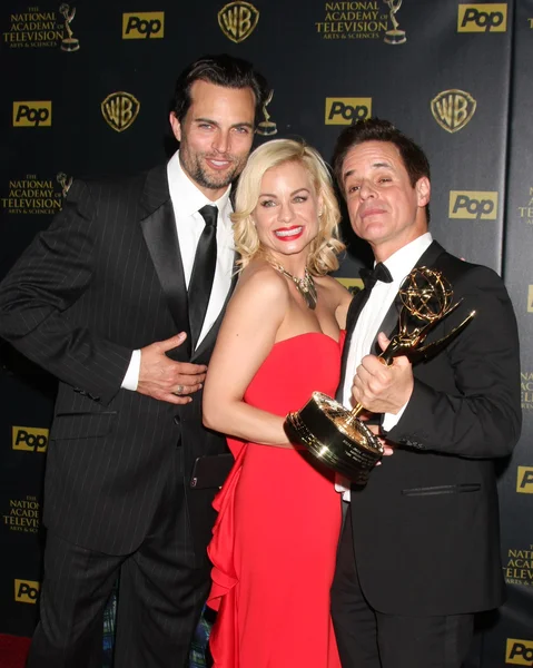 Scott Elrod, Jessica Collins, Christian Leblanc — Stok fotoğraf