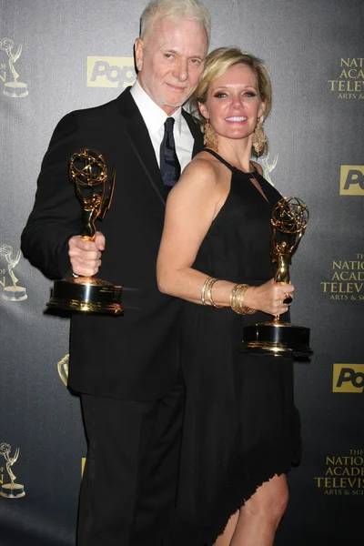 Tony Geary, Maura West — Stockfoto