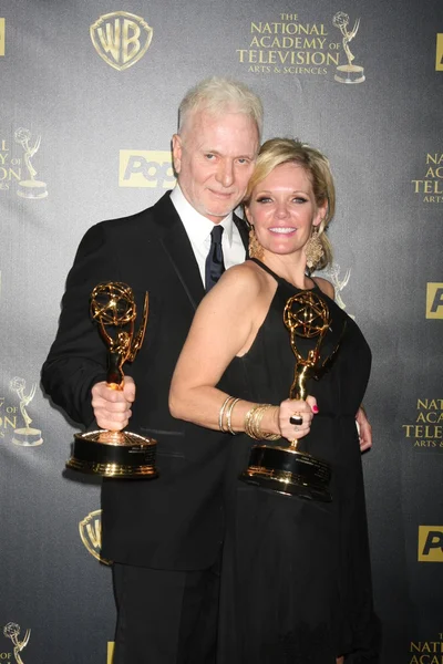 Tony Geary, Maura West — Stockfoto