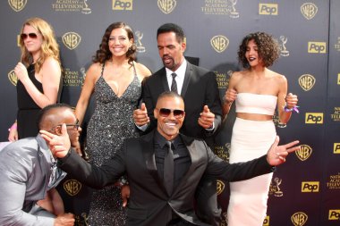 Dana Derrick, Kristoff St John, Paris St John, Shemar Moore