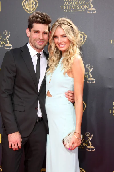 Justin Gaston, Melissa Ordway — Stock Photo, Image