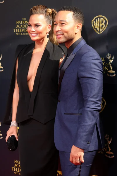 Chrissy Teigen, John Legend — Stockfoto