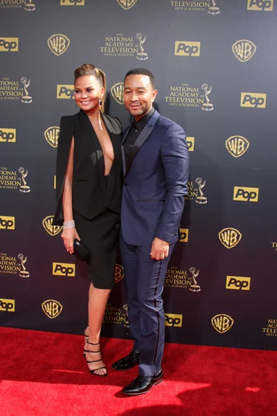 Chrissy Teigen, John Legend — Stock Photo, Image