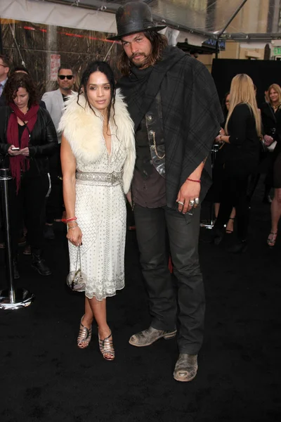 Lisa Bonet, Jason Momoa —  Fotos de Stock