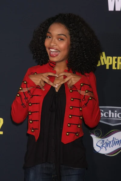 Yara Shahidi – stockfoto