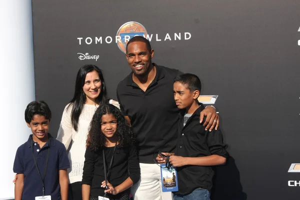 Jason George, family — Stock Photo, Image