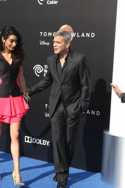 Amal Alamuddin Clooney, George Clooney — Stok fotoğraf