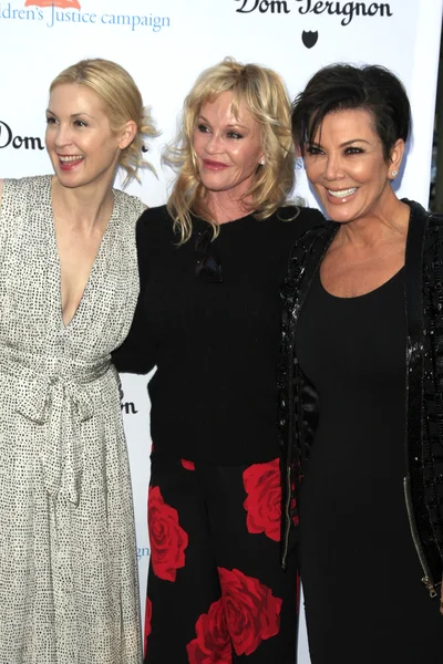 Kelly Rutherford, Melanie Griffith, Kris Jenner — Stock Photo, Image