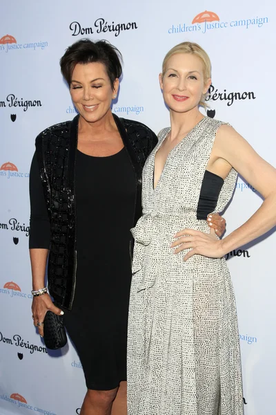 Kris Jenner, Kelly Rutherford — Stock Photo, Image