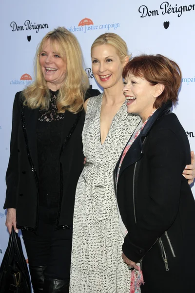 Cheryl Tiegs, Kelly Rutherford, Frances Fisher — Stock fotografie