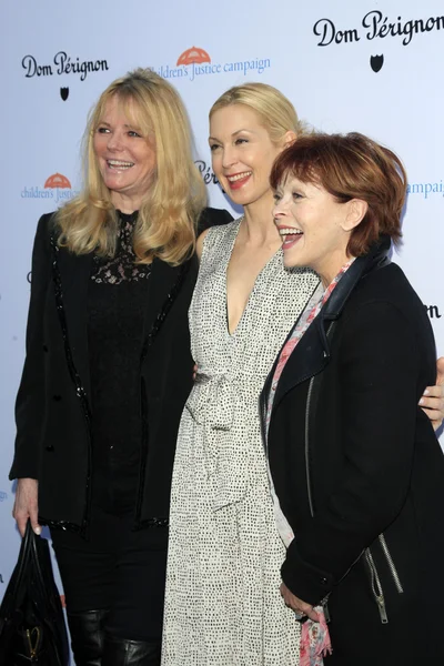 Cheryl Tiegs, Kelly Rutherford, Frances Fisher — Stok Foto
