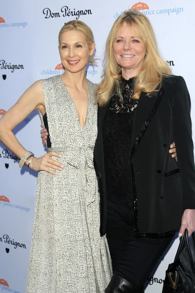 Kelly Rutherford, Cheryl Tiegs — Stock Photo, Image