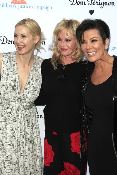 Kelly Rutherford, Melanie Griffith, Kris Jenner — Stock Photo, Image