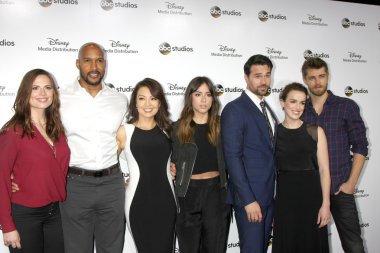 Hayley Atwell, Henry Simmons, Ming-Na Wen, Chloe Bennett, Brett Dalton, Elizabeth Henstridge, Luke Mitchell
