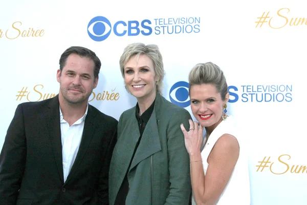 Kyle Bornheimer, Jane Lynch, Maggie Lawson — Stockfoto