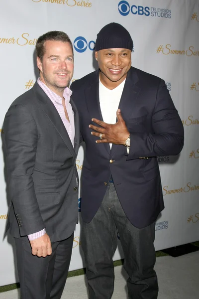 Chris O'Donnell, Ll Cool J — Stockfoto