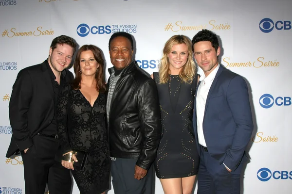 Harry Ford, Marcia Gay Harden, William Allen Young, Bonnie Sommerville, Ben Hollingsworth — Foto de Stock