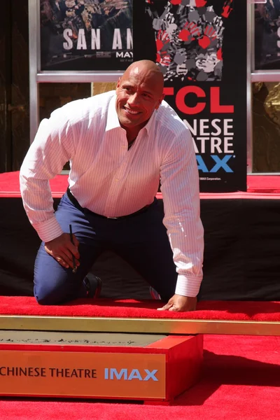 Dwayne Johnson, la roca — Foto de Stock