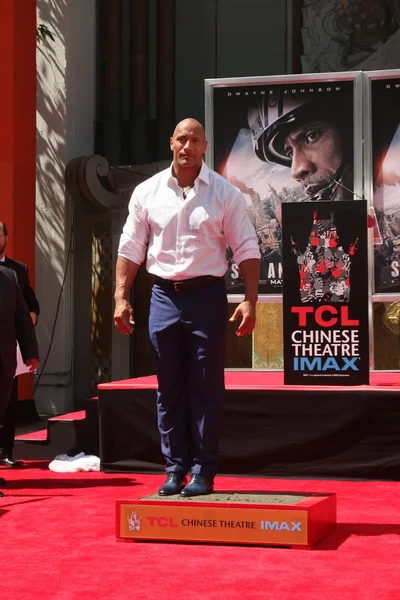 Dwayne Johnson, la roca — Foto de Stock