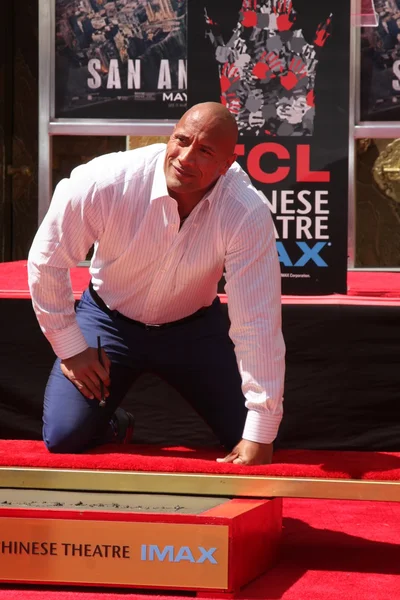 Dwayne Johnson, The Rock — Stock Photo, Image