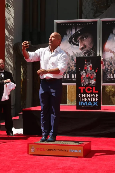 Dwayne Johnson, la roca — Foto de Stock