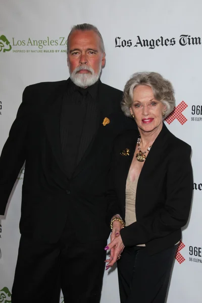 Chris Gallucci, Tippi Hedren — Stok fotoğraf