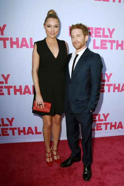 Clare Grant, Seth Green — Foto de Stock