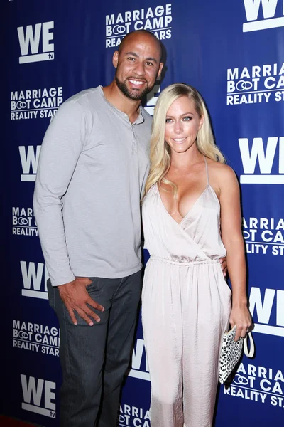 Hank Baskett, Kendra Wilkinson — Stockfoto