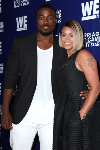 Reggie Youngblood, Tami Roman — Stockfoto