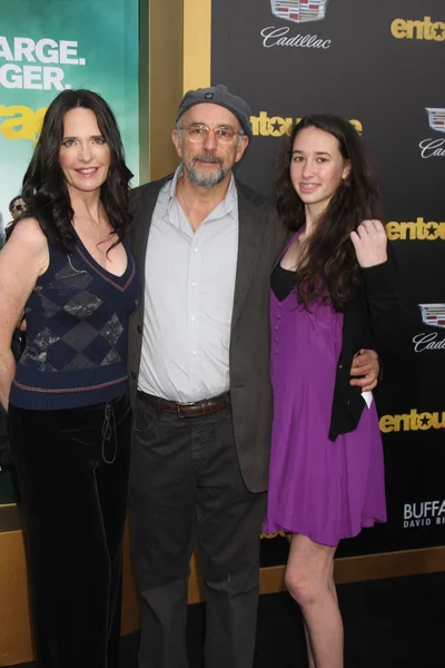 Shelia Kelly, Richard Schiff, Ruby Schiff — Stock Photo, Image