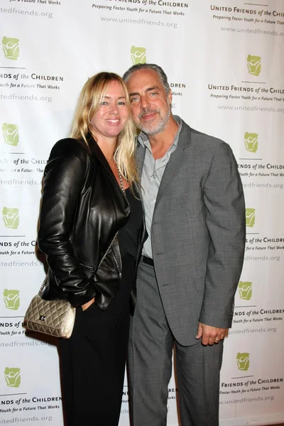 Jose Stemkens, Titus Welliver — Foto Stock