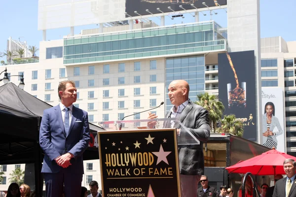 Bobby Flay, Michael Symon — Stockfoto