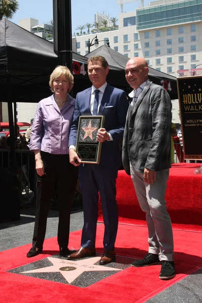 Brooke Johnson, Bobby Flay, Michael Symon — Stock Photo, Image