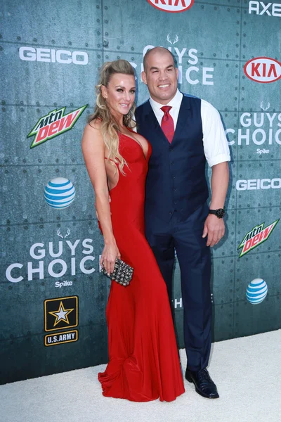 Amber Nichole Miller, Tito Ortiz — Stockfoto