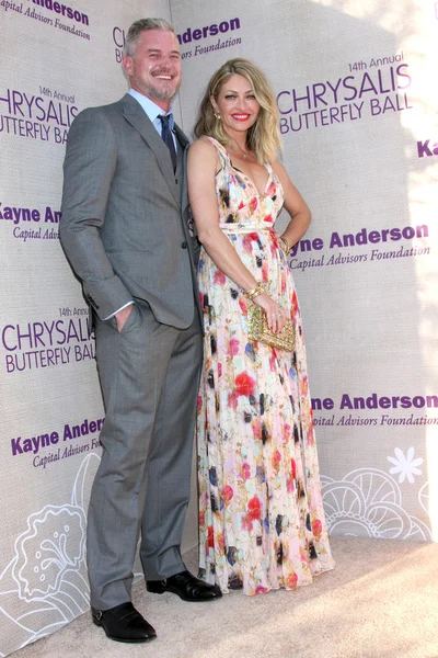 Eric Dane, Rebecca Gayheart — Stock Photo, Image