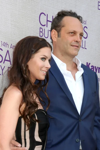 Kyla weber, vince vaughn — Foto de Stock