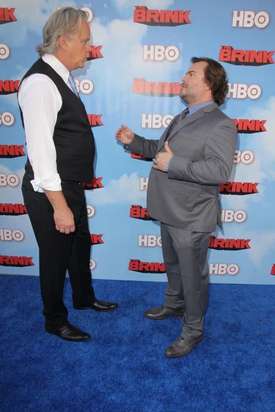 Tim Robbins, Jack Black — Stok Foto