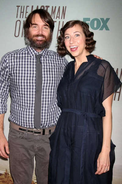 Will Forte, Kristen Schaal — kuvapankkivalokuva