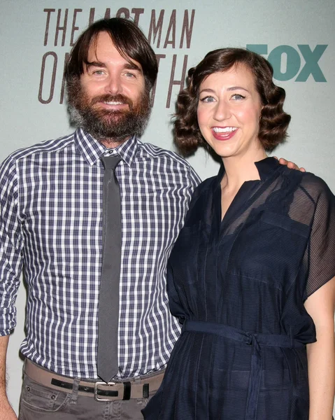 Will Forte, Kristen Schaal — kuvapankkivalokuva