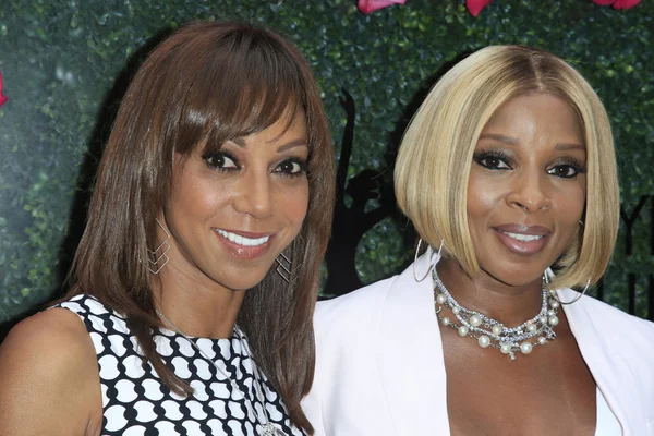 Holly Robinson Peete, Mary J Blige — Stock Fotó