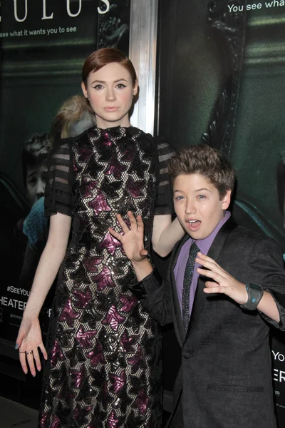 Karen Gillan, Garrett Ryan — Stock Photo, Image