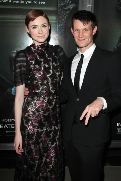 Karen gillan, matt smith — Foto Stock