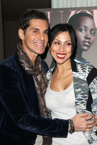 Perry farrell, etty lau farrell — Stockfoto