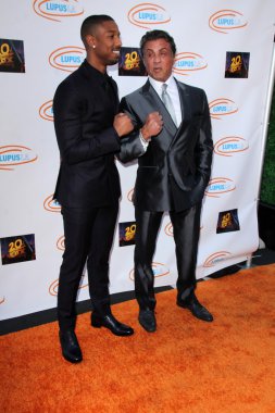 Michael b jordan, sylvester stallone